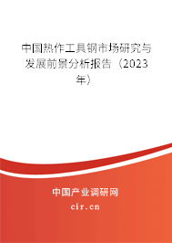 中國熱作工具鋼市場研究與發(fā)展前景分析報告（2023年）