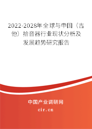 2022-2028年全球與中國(guó)（吉他）拾音器行業(yè)現(xiàn)狀分析及發(fā)展趨勢(shì)研究報(bào)告