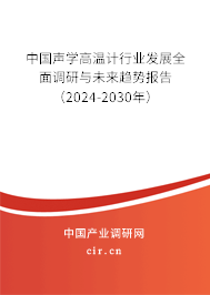 中國聲學高溫計行業(yè)發(fā)展全面調(diào)研與未來趨勢報告（2024-2030年）