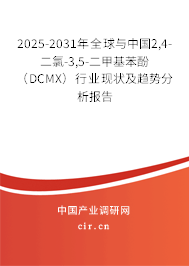 2025-2031年全球與中國2,4-二氯-3,5-二甲基苯酚（DCMX）行業(yè)現(xiàn)狀及趨勢(shì)分析報(bào)告