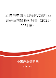 全球與中國大口徑PVC管行業(yè)調(diào)研及前景趨勢報(bào)告（2025-2031年）