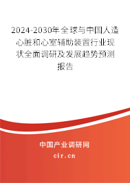 2024-2030年全球與中國人造心臟和心室輔助裝置行業(yè)現(xiàn)狀全面調(diào)研及發(fā)展趨勢預(yù)測報告