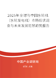 2025年全球與中國(guó)水輪機(jī)（水輪發(fā)電機(jī)）市場(chǎng)現(xiàn)狀調(diào)查與未來(lái)發(fā)展前景趨勢(shì)報(bào)告