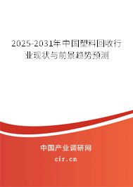 2025-2031年中國塑料回收行業(yè)現(xiàn)狀與前景趨勢預(yù)測