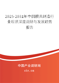 2025-2031年中國(guó)模具制造行業(yè)現(xiàn)狀深度調(diào)研與發(fā)展趨勢(shì)報(bào)告