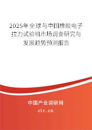 2025年全球與中國橡膠電子拉力試驗(yàn)機(jī)市場(chǎng)調(diào)查研究與發(fā)展趨勢(shì)預(yù)測(cè)報(bào)告
