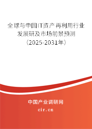全球與中國IT資產再利用行業(yè)發(fā)展研及市場前景預測（2025-2031年）