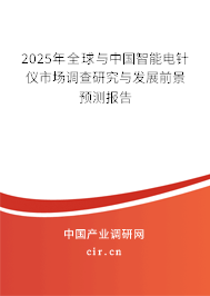 2025年全球與中國智能電針儀市場調(diào)查研究與發(fā)展前景預(yù)測報(bào)告