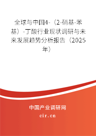 全球與中國4-（2-硝基-苯基）-丁酸行業(yè)現(xiàn)狀調(diào)研與未來發(fā)展趨勢分析報(bào)告（2025年）