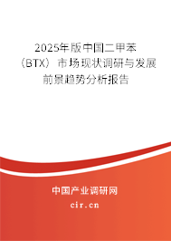 2025年版中國二甲苯（BTX）市場現(xiàn)狀調(diào)研與發(fā)展前景趨勢分析報告
