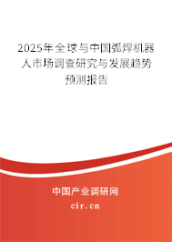 2024年全球與中國(guó)弧焊機(jī)器人市場(chǎng)調(diào)查研究與發(fā)展趨勢(shì)預(yù)測(cè)報(bào)告
