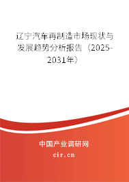 遼寧汽車再制造市場現(xiàn)狀與發(fā)展趨勢分析報(bào)告（2025-2031年）