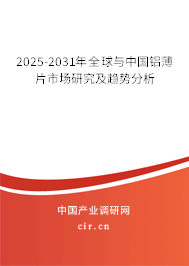 2025-2031年全球與中國(guó)鋁薄片市場(chǎng)研究及趨勢(shì)分析
