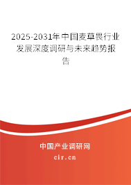 2025-2031年中國(guó)麥草畏行業(yè)發(fā)展深度調(diào)研與未來(lái)趨勢(shì)報(bào)告