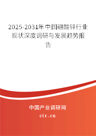 2025-2031年中國硼酸鋅行業(yè)現(xiàn)狀深度調(diào)研與發(fā)展趨勢報告