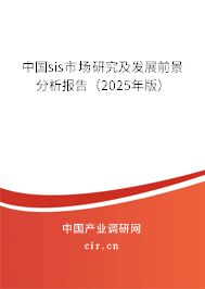 中國sis市場研究及發(fā)展前景分析報告(2025年版) 中國sis市場研究及發(fā)展前景分析報告(2025年版)