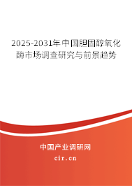 2025-2031年中國膽固醇氧化酶市場調(diào)查研究與前景趨勢