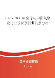 2025-2031年全球與中國(guó)氟聚物行業(yè)現(xiàn)狀及行業(yè)前景分析