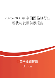 2025-2031年中國(guó)固晶機(jī)行業(yè)現(xiàn)狀與發(fā)展前景報(bào)告