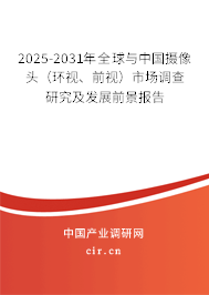 2025-2031年全球與中國(guó)攝像頭（環(huán)視、前視）市場(chǎng)調(diào)查研究及發(fā)展前景報(bào)告