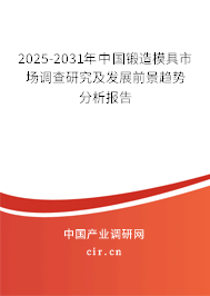 2025-2031年中國鍛造模具市場調(diào)查研究及發(fā)展前景趨勢分析報(bào)告