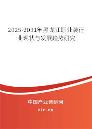 2025-2031年黑龍江職業(yè)裝行業(yè)現(xiàn)狀與發(fā)展趨勢研究