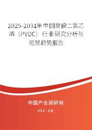 2025-2031年中國聚偏二氯乙烯（PVDC）行業(yè)研究分析與前景趨勢報告