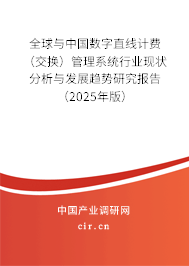 全球與中國數字直線計費（交換）管理系統(tǒng)行業(yè)現狀分析與發(fā)展趨勢研究報告（2025年版）