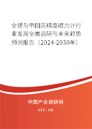 全球與中國高精度磁力計行業(yè)發(fā)展全面調研與未來趨勢預測報告（2024-2030年）