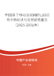 中國基于移動互聯(lián)網(wǎng)的LBS應(yīng)用市場現(xiàn)狀與前景趨勢報告（2025-2031年）