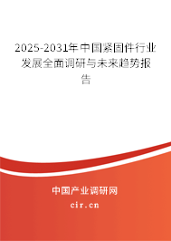 2025-2031年中國緊固件行業(yè)發(fā)展全面調(diào)研與未來趨勢(shì)報(bào)告