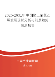 2025-2031年中國聚三氟氯乙烯發(fā)展現(xiàn)狀分析與前景趨勢預(yù)測報告