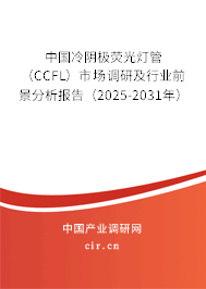 中國冷陰極熒光燈管（CCFL）市場(chǎng)調(diào)研及行業(yè)前景分析報(bào)告（2025-2031年）