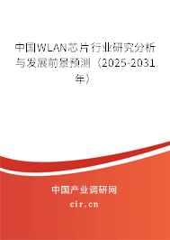中國WLAN芯片行業(yè)研究分析與發(fā)展前景預(yù)測（2025-2031年）