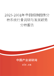 2024-2030年中國細(xì)胞圖像分析系統(tǒng)行業(yè)調(diào)研與發(fā)展趨勢分析報告