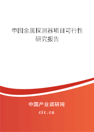 中國(guó)金屬探測(cè)器項(xiàng)目可行性研究報(bào)告