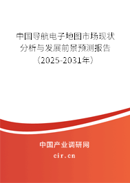中國導(dǎo)航電子地圖市場現(xiàn)狀分析與發(fā)展前景預(yù)測報告（2025-2031年）