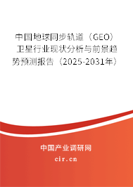 中國地球同步軌道（GEO）衛(wèi)星行業(yè)現(xiàn)狀分析與前景趨勢預(yù)測報(bào)告（2025-2031年）