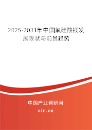 2025-2031年中國(guó)氟硅酸鎂發(fā)展現(xiàn)狀與前景趨勢(shì)