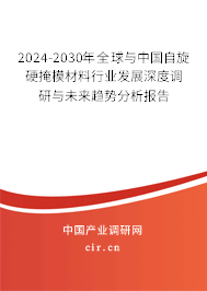 2024-2030年全球與中國(guó)自旋硬掩模材料行業(yè)發(fā)展深度調(diào)研與未來(lái)趨勢(shì)分析報(bào)告