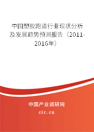 中國塑膠跑道行業(yè)現(xiàn)狀分析及發(fā)展趨勢預測報告（2011-2016年）