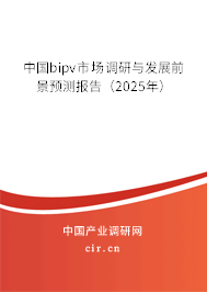 中國bipv市場調(diào)研與發(fā)展前景預(yù)測報告（2025年）