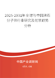 2025-2031年全球與中國(guó)沸石分子篩行業(yè)研究及前景趨勢(shì)分析