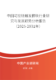 中國(guó)可控硅觸發(fā)模塊行業(yè)研究與發(fā)展趨勢(shì)分析報(bào)告（2025-2031年）