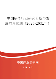 中國(guó)鉍華行業(yè)研究分析與發(fā)展前景預(yù)測(cè)（2025-2031年）