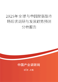 2025年全球與中國聚氨酯市場現(xiàn)狀調(diào)研與發(fā)展趨勢預測分析報告