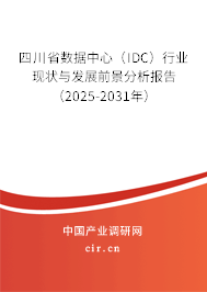 四川省數(shù)據(jù)中心（IDC）行業(yè)現(xiàn)狀與發(fā)展前景分析報(bào)告（2025-2031年）