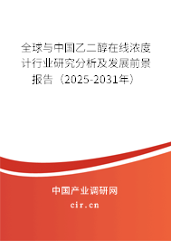 全球與中國乙二醇在線濃度計行業(yè)研究分析及發(fā)展前景報告（2025-2031年）