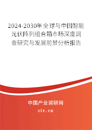 2024-2030年全球與中國(guó)智能光伏陣列組合箱市場(chǎng)深度調(diào)查研究與發(fā)展前景分析報(bào)告