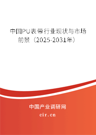 中國PU表帶行業(yè)現(xiàn)狀與市場前景(2025-2031年) 中國PU表帶行業(yè)現(xiàn)狀與市場前景(2025-2031年)